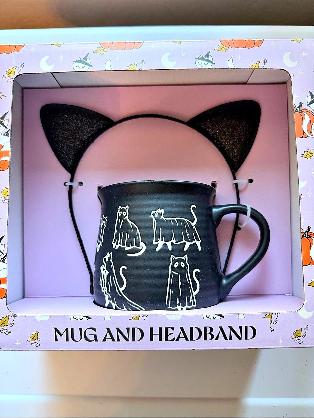 🎄Cat Mug & Headband Set i